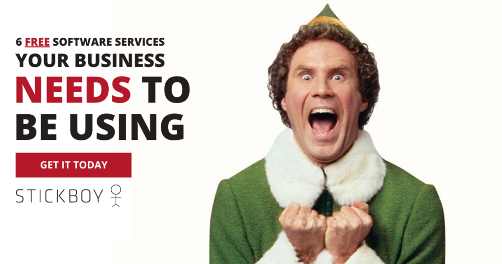 6 free software services your business needs to be using - Buddy the Elf from the Movie Elf