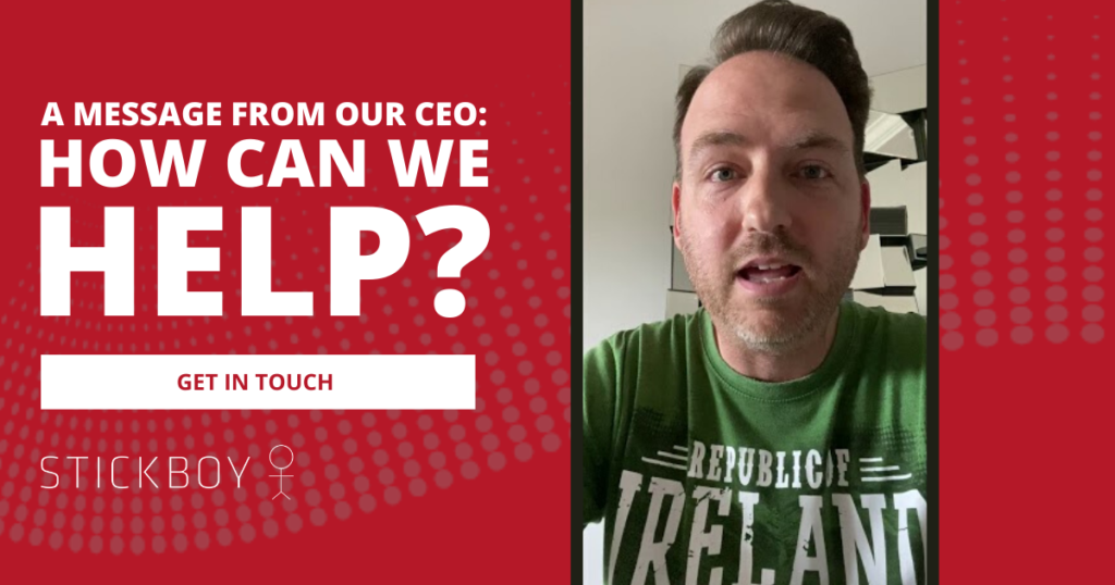 A message from our CEO - How Can We Help? - Freeze frame of Matt CEO